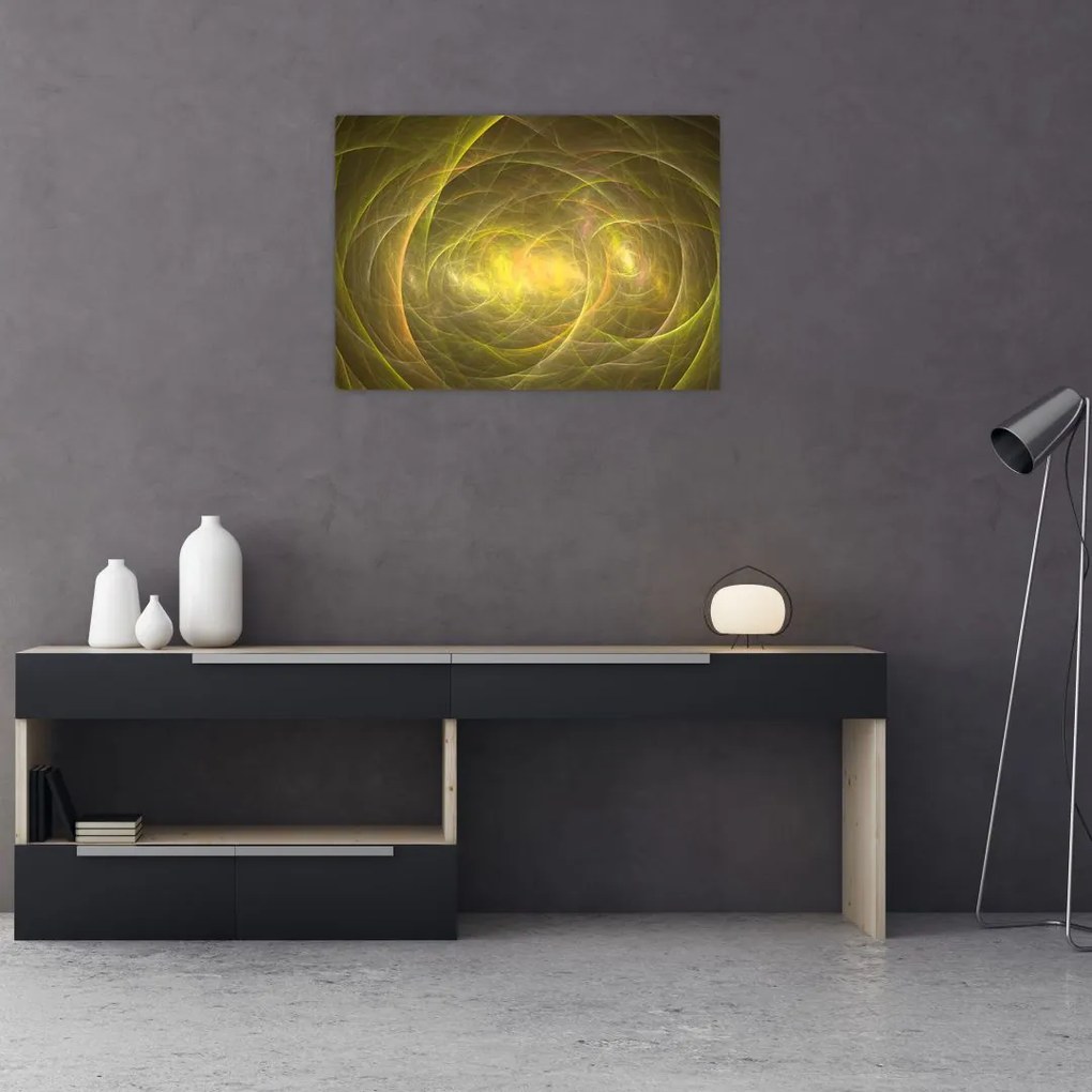 Obraz na szkle - nowoczesny abstrakcyjny obraz (70x50 cm)