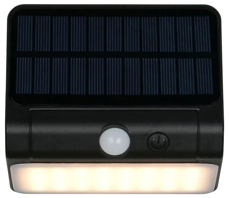 Zewnętrzna solarna lampa ścienna LED (wysokość 12 cm) Olinda – Trio