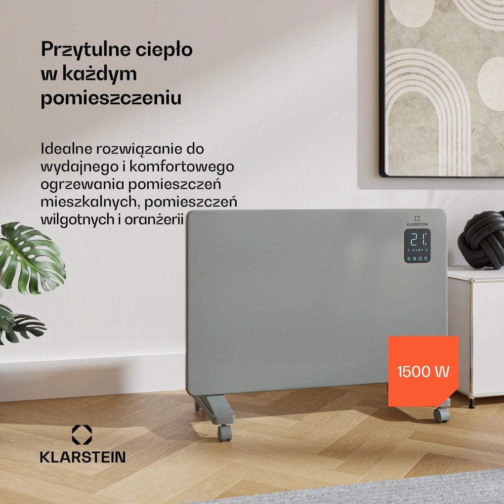 Klarstein Bansin Smart 1500 Grzejnik konwektorowy