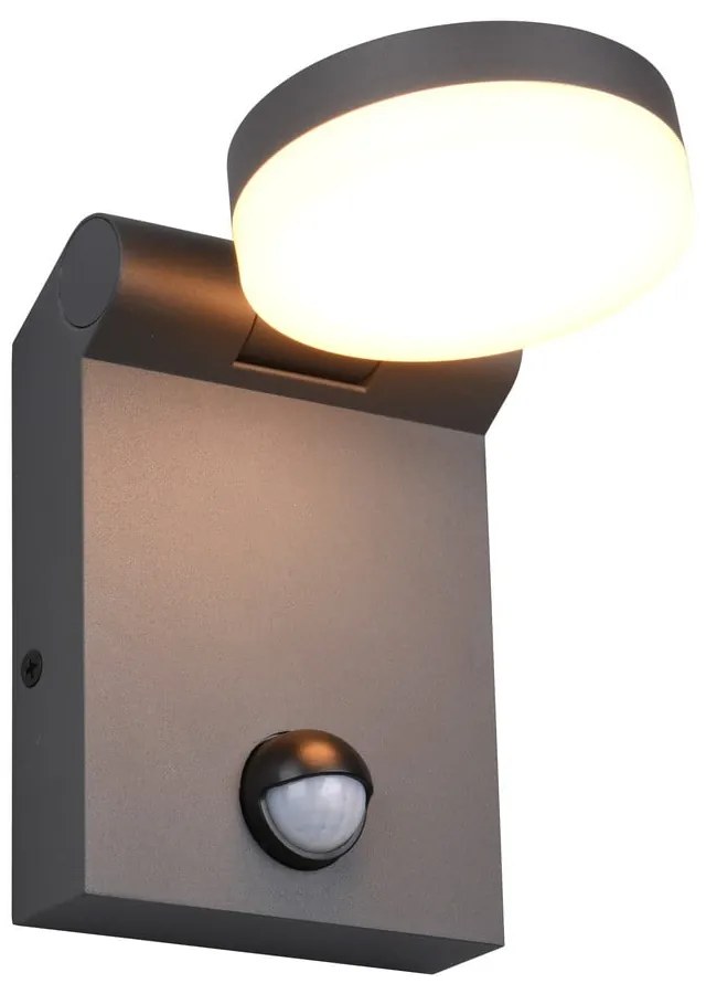Lampa zewnętrzna z czujnikiem ruchu (wysokość 19 cm) Adour – Trio