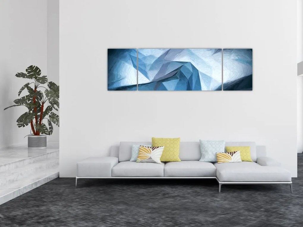 Obraz abstrakcji (170x50 cm)