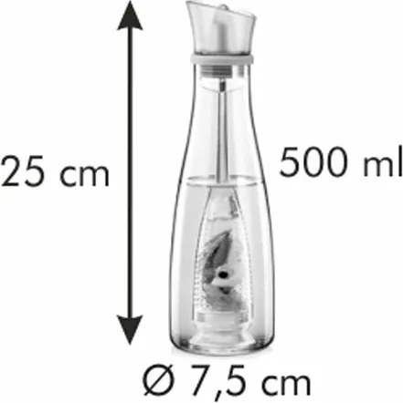 Tescoma Dozownik na olej VITAMINO 500 ml, z sitkiem, 500 ml