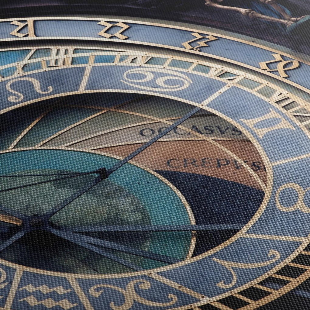 Obraz - Praski zegar astronomiczny, Praga (125x70 cm)