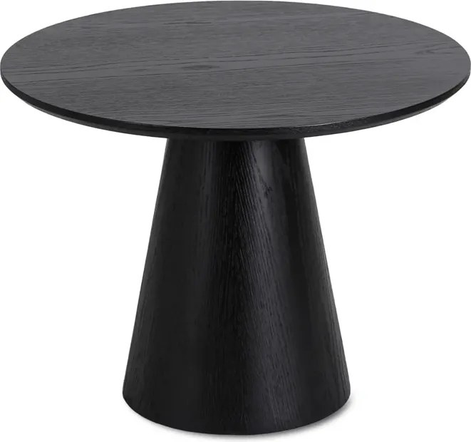 Stolik Kawowy CASSANDER 60 cm Czarny Nowoczesny