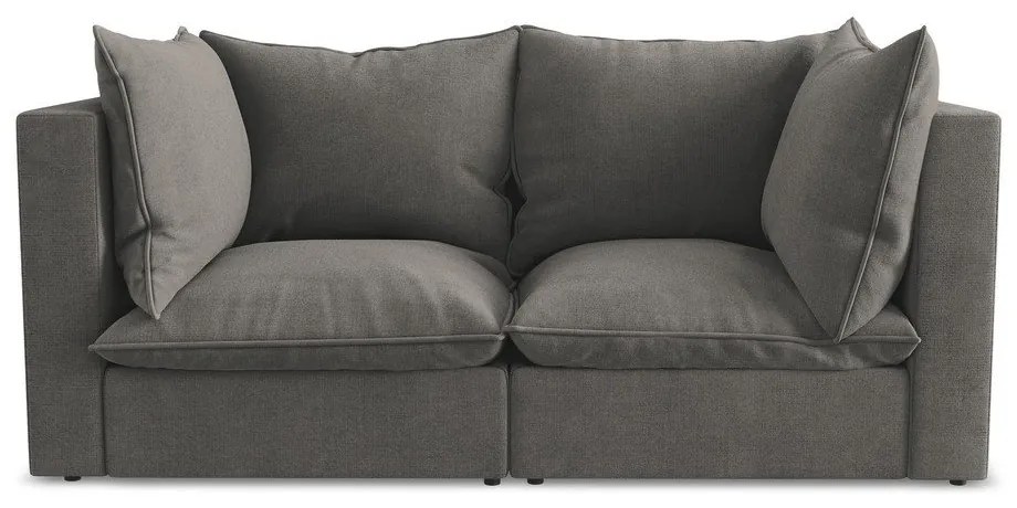 Ciemnoszara sofa 180 cm Manao – Makamii