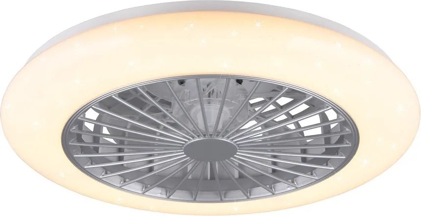 Biała lampa sufitowa LED Stralsund – Reality