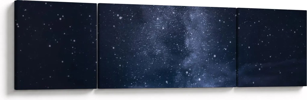 Obraz gwiaździstego nieba (170x50 cm)