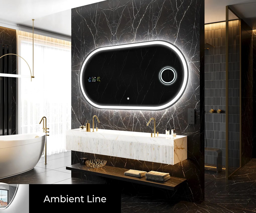 Lustro Łazienkowe Podświetlane L230