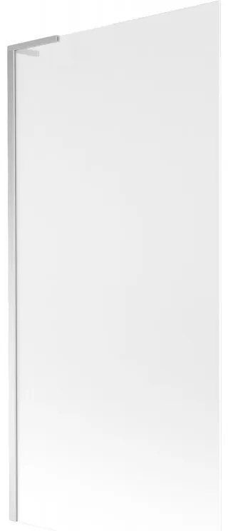 Mexen Next L parawan nawannowy 1-skrzydłowy 90 x 150 cm, szron, chrom - 895-090-000-03-30-01