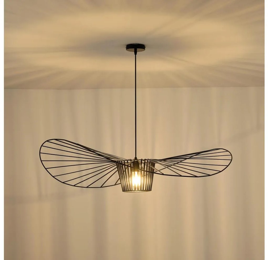 Żyrandol na lince OGGI 1xE27/40W/230V czarny