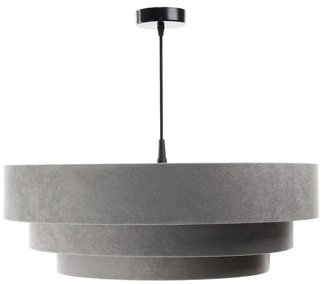 Szaro-złota lampa wisząca glamour - S439 S7-P83