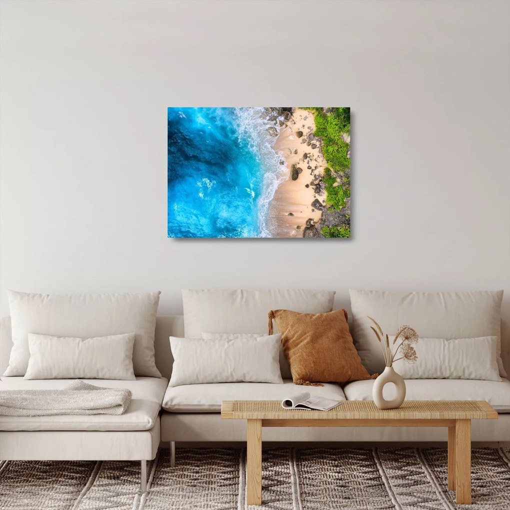 Obraz na szkle - Plaża w Indonezji (70x50 cm)