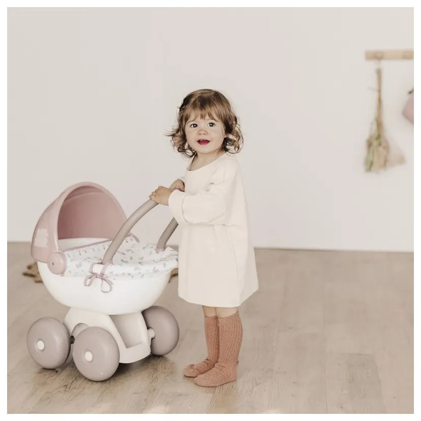 Smoby baby nurse wózek głęboki dla lalki z plastikowym daszkiem