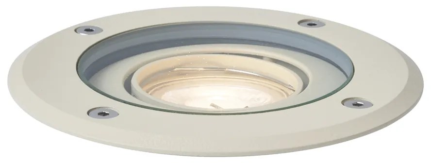 Zewnetrzna Nowoczesny reflektor gruntowy beżowy GU10 50mm regulowany IP65 - Delux Nowoczesny Oswietlenie zewnetrzne