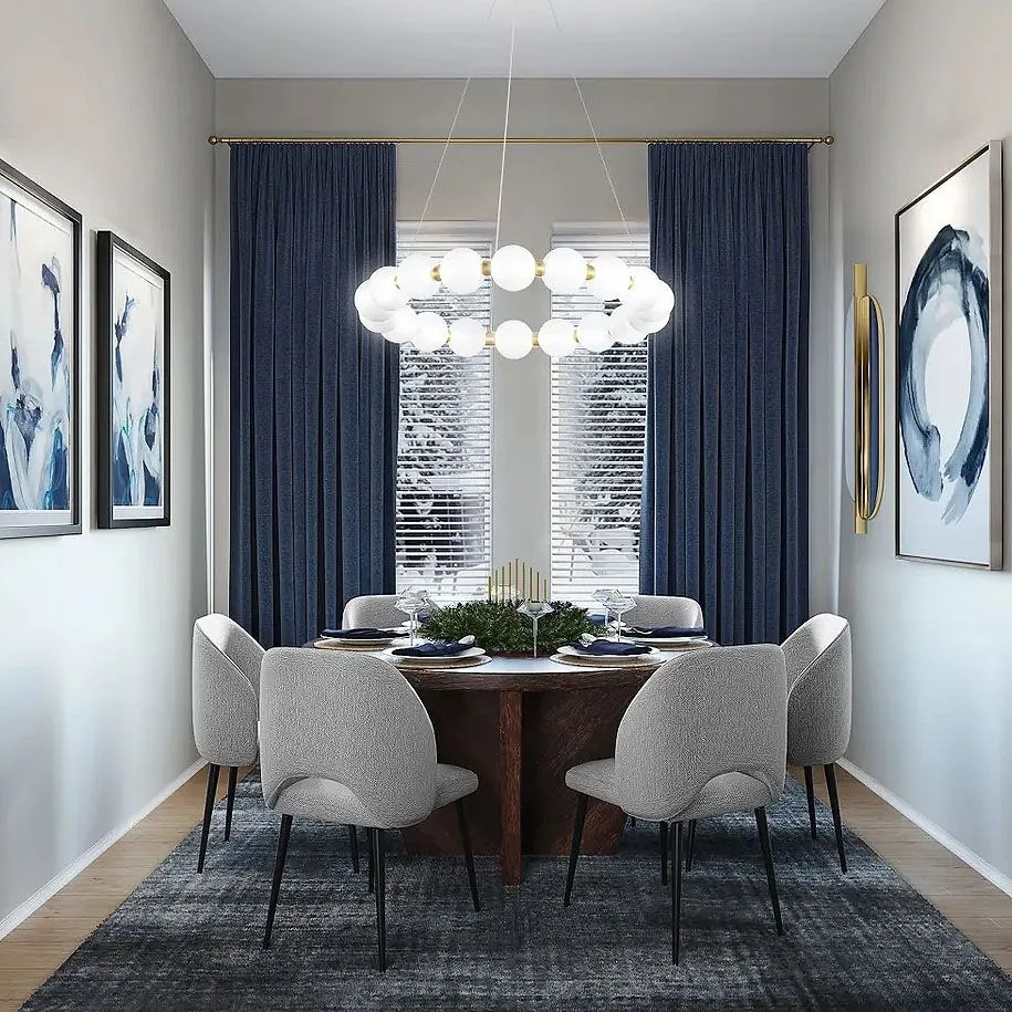 LAMPA WISZĄCA LED G025-CP Złota