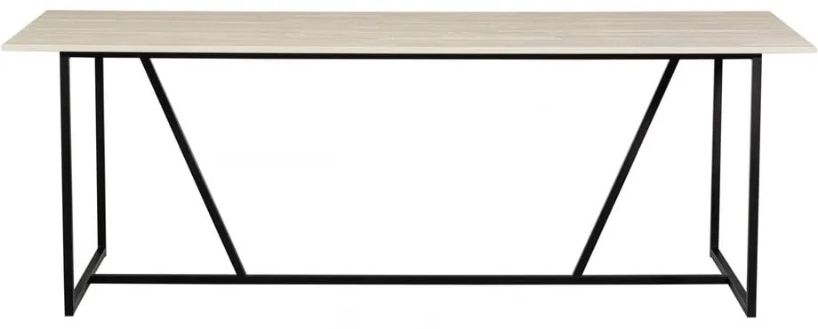 Stół z litego drewna jesionowego 90x220 cm Silas – WOOOD