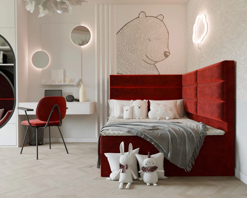 Łóżko dziecięco-młodzieżowe MILAN 2 - 80x200