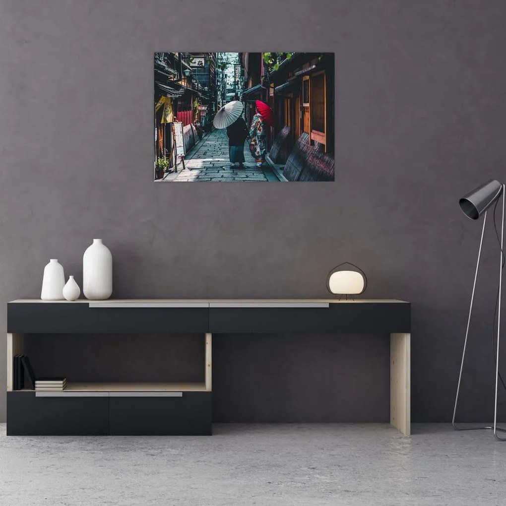 Obraz - Spacer po Tokio (70x50 cm)