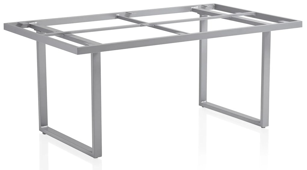 Stelaż stołu do blatu 160 x 95 cm Skate srebrny KETTLER