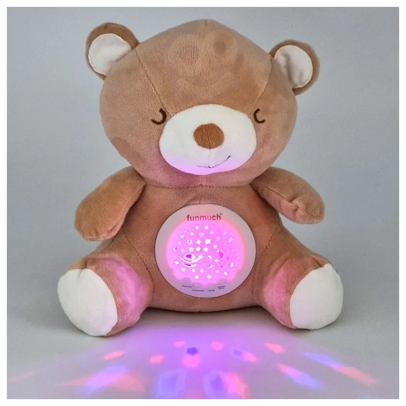 Woopie baby przytulanka usypiacz projektor 2w1 miś - 10 kołysanek
