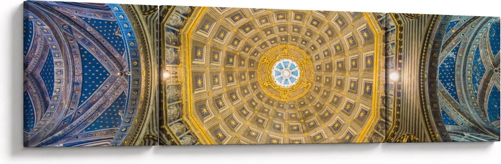 Obraz sufitu kościoła w Sienie (170x50 cm)