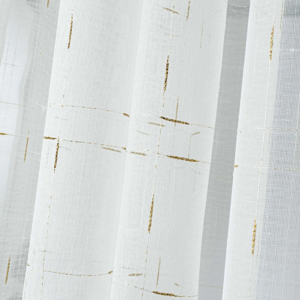 Zasłona okienna na przelotkach DIXIE, 140 x 240 cm