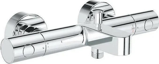 Termostatyczna bateria wannowo-prysznicowa GROHE Quickfix Precision w kolorze chromu - Montaż na ścianie