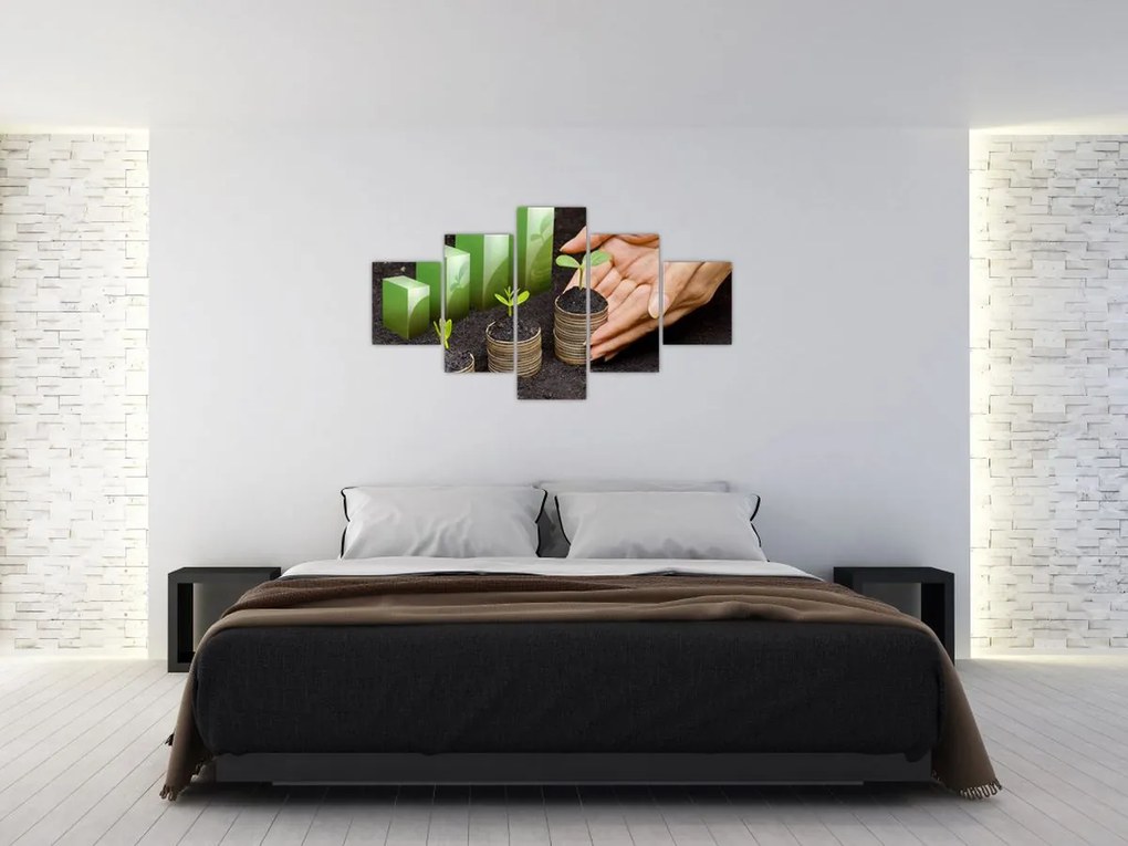 Obraz - Wzrost (125x70 cm)