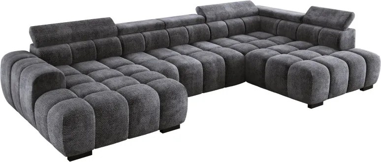 Narożnik BULL XL Prawostronny z elektryczną funkcją regulacji w tkaninie EDEN 20 WERSAL