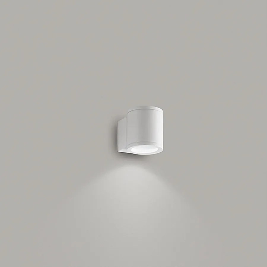 Cylindrical outdoor lamp for 1gu10 6528 Perenz Bianca