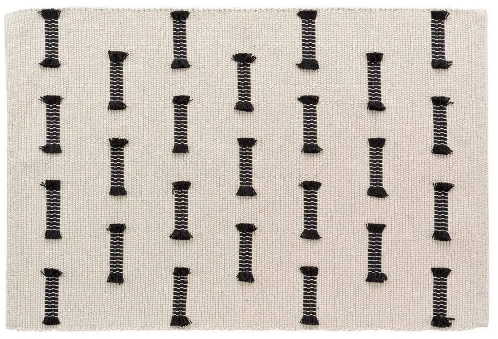 Kremowy dywan odpowiedni do prania 50x80 cm Juline – douceur d'intérieur