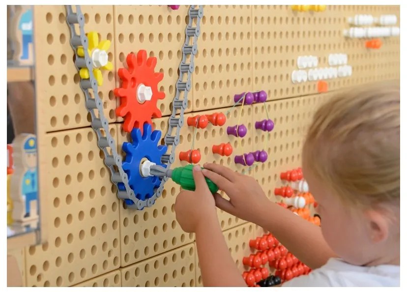Masterkidz zestaw akcesoriów mix kołeczki śrubki narzędzia 352 el.