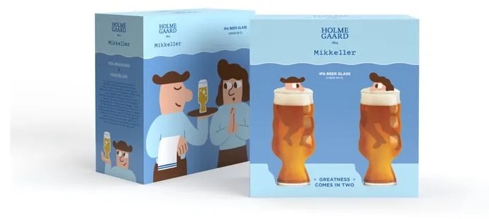 Szklanki zestaw 2 szt. do piwa 500 ml Mikkeller – Holmegaard