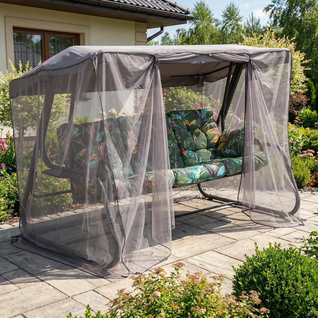 Huśtawka ogrodowa Celebes Plus Black Edition G058-02PB PATIO