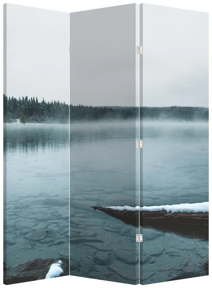 Parawan - Lodowe Jezioro Nordyckie (126x170 cm)