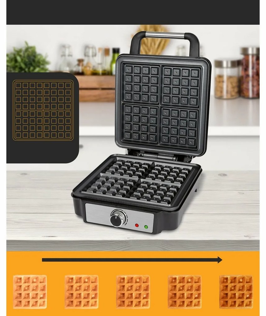ProfiCook WA 1241 Gofrownica 24 x 24 cm