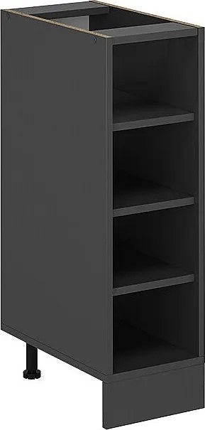 Półka kuchenna antracyt 25x44x81.6 r-line