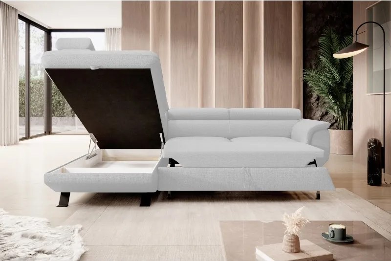 Narożnik RAVEN L z funkcją spania WERSAL