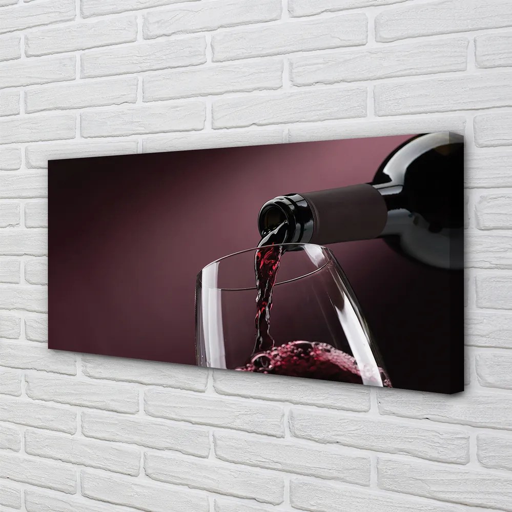 Zdjęcie na płótnie Głęboka Czerwień Wina