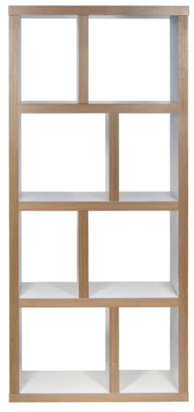 Biało-naturalny regał 70x159 cm Berlin – TemaHome