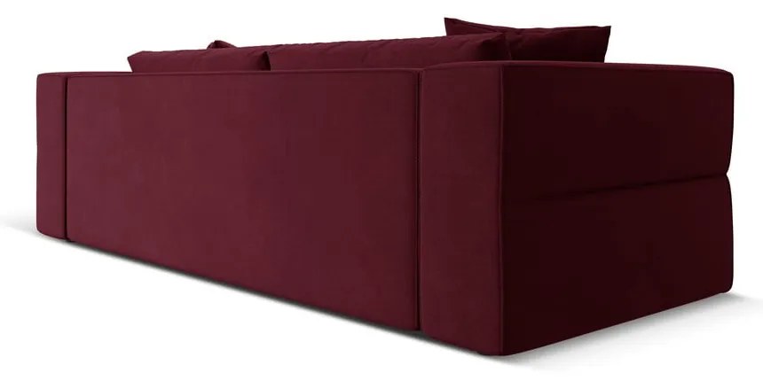 Bordowa sofa 248 cm Esther – Milo Casa