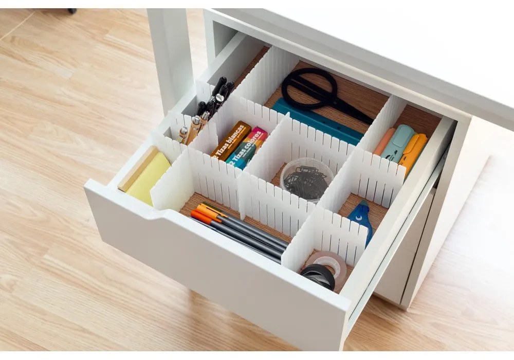 Plastikowe przegrody do szuflad zestaw 6 szt. – Compactor