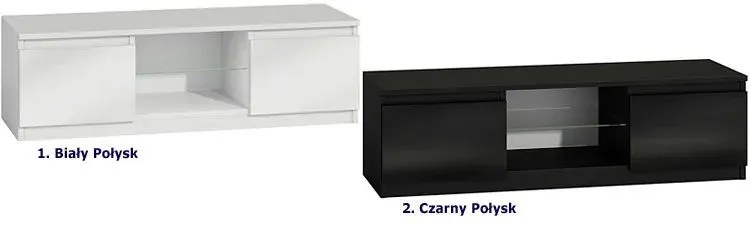Czarna Komoda Pod Tv Artiso