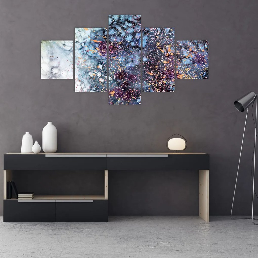 Obraz - Abstrakcja (125x70 cm)