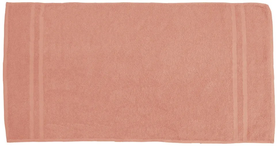 Ręcznik DUAL BASIC 50 x 100 cm morelowy, 100% bawełna
