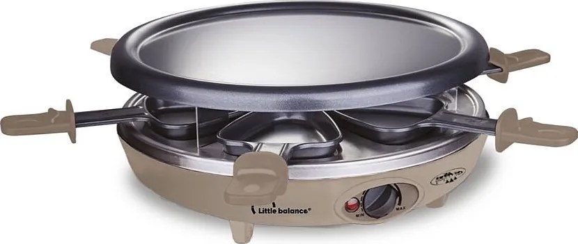 Raclette 3w1 6 osób 1200W - Little Balance Happy Cheese Trio 1200 8692