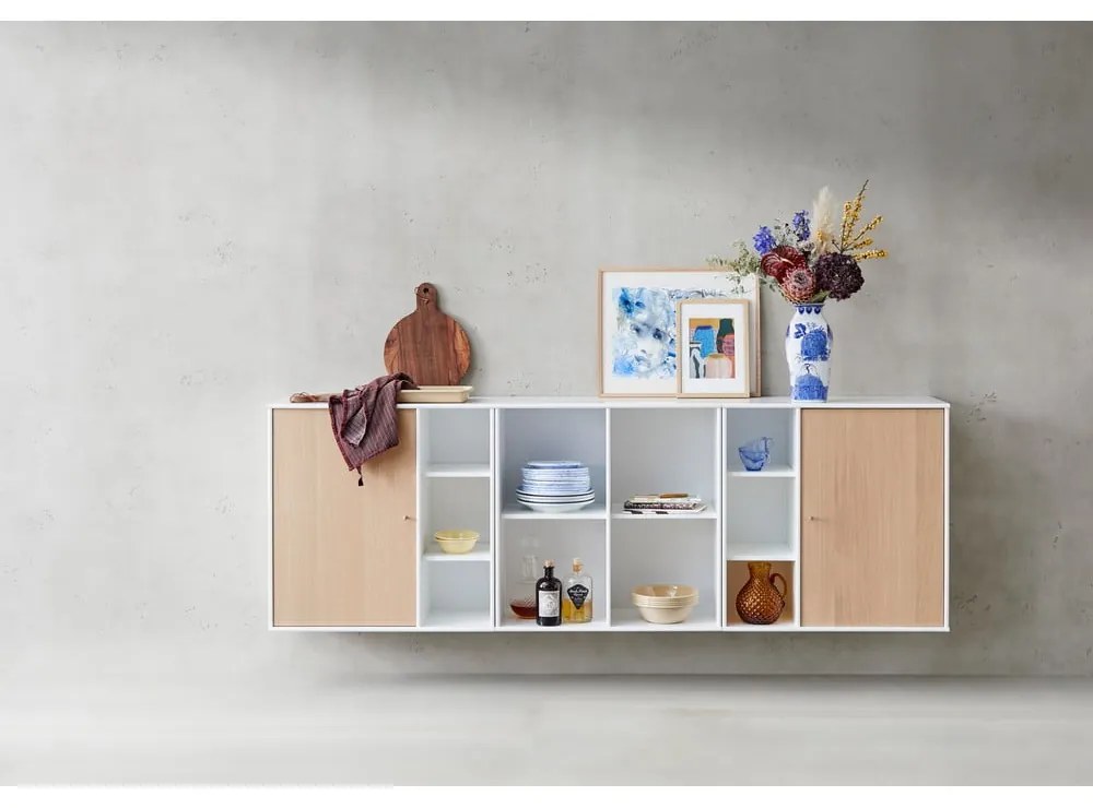 Biały modułowy system półek 68,5x69 cm Mistral Kubus – Hammel Furniture