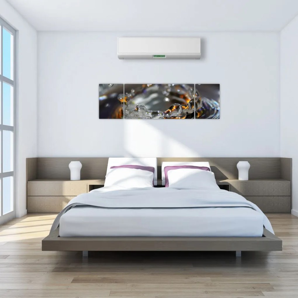 Obraz bransoletki z kropel wody (170x50 cm)