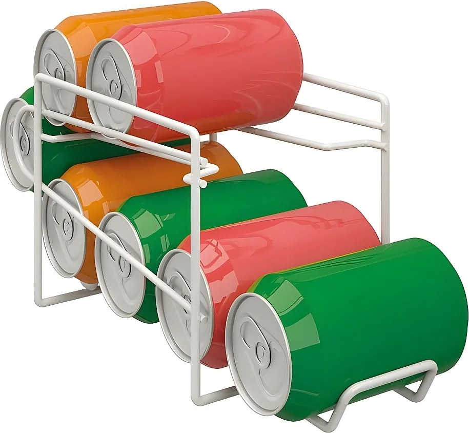 Dystrybutor Puszek METALTEX na ZIMNE Napoje 14x33x15 cm Biały