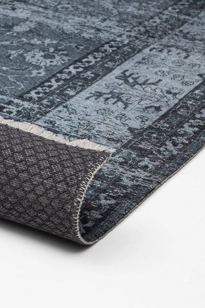 Dywan vintage Armand ciemny szary 120 cm x 160 cm